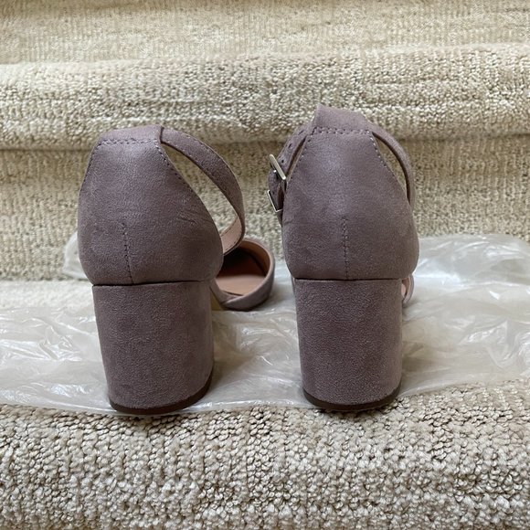 Call It Spring Taupe Block-Heeled Sandals Size 7 - Picture 4 of 8